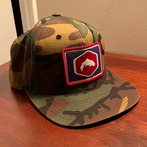 Simms camo hat